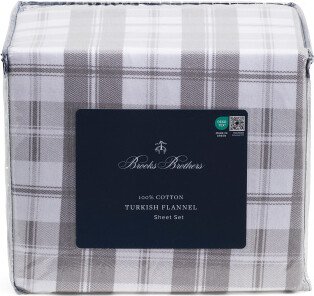 Plaid Flannel Sheet Set-AA