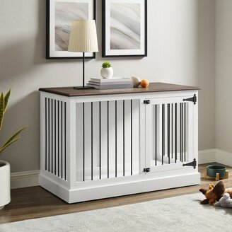 Crosley Furniture Winslow Small Credenza Dog Crate