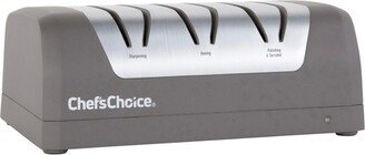Rechargeable Three-Stage DC 320 Electric Knife Sharpener for Most Knives, in Slate Gray (SHC32BGY11)