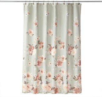 Holland Floral Shower Curtain - Sage 70x72