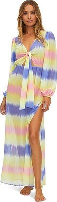 Shiloh Cover-Up (Cotton Candy Ombre Shine) Women's Swimwear