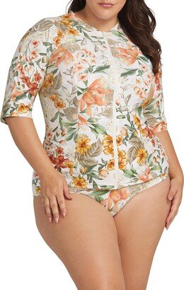 Artesands La Dolce Vita Seurat Zip Front Rashguard