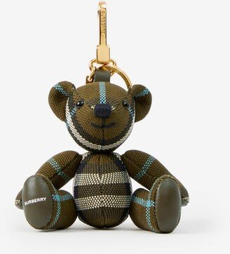 Check Cotton Thomas Bear Charm