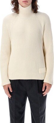 Paris High Neck Ribbed Jumper