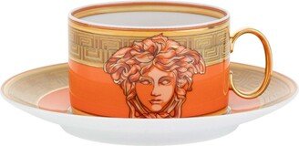 Coin Medusa cup and saucer