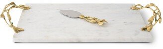 Mistletoe Cheese Board with Spreader