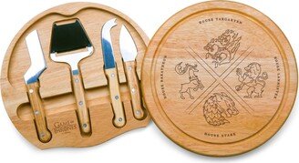 Game of Thrones 4 Houses Circo 5 Piece Cheese Cutting Board Tools Set