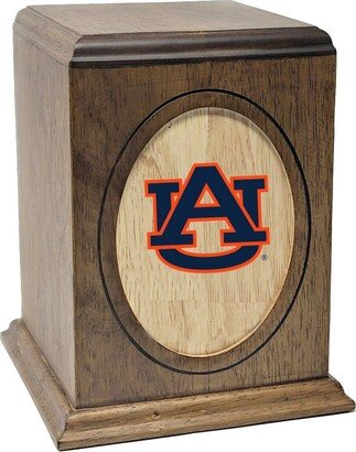 Auburn University Football Wooden Cremation Urn