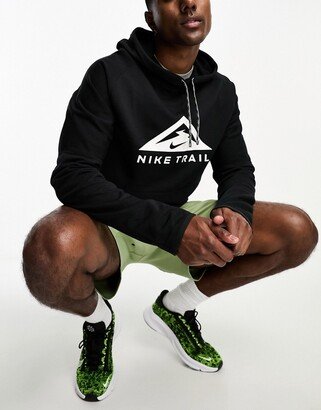 Nike Running Dri-FIT Trail hoodie in black