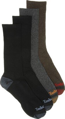 Comfort Boot Crew Socks 4 Pack