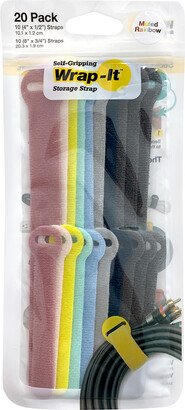 Wrap It Cable Ties Assorted Pkg/20