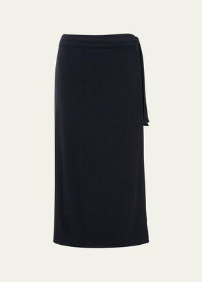 Ida Midi Wrap Skirt