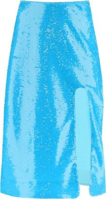 Sequin Cut-Out Midi Skirt