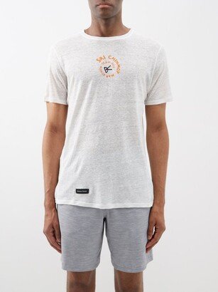 Sukha Sri Chinmoy Hemp-jersey T-shirt