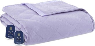 Shavel Micro Flannel 7 Layers of Warmth Twin Electric Blanket