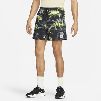 Men's Dri-FIT Unlimited Studio '72 7 Unlined Woven Fitness Shorts in Green-AA