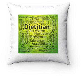 Dietitian Job Pillow - Throw Custom Cover Gift Idea Room Decor