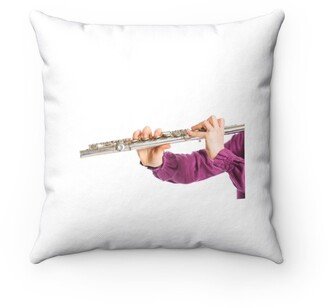 Transverse Flute Pillow - Throw Custom Cover Gift Idea Room Decor