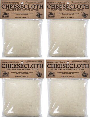 Grand Fusion Housewares Regency Wraps 100% Cotton Cheesecloth, 9 sq ft