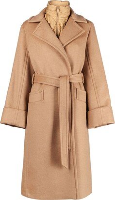 Double belted coat-AA