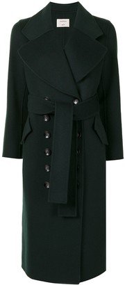 Button-Up Wool Coat