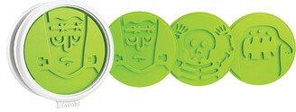 Spooky Monster Scary Halloween Cookie Cutters, Set of 6