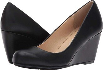 CL By Laundry Nima (Black Smooth) Women's Shoes