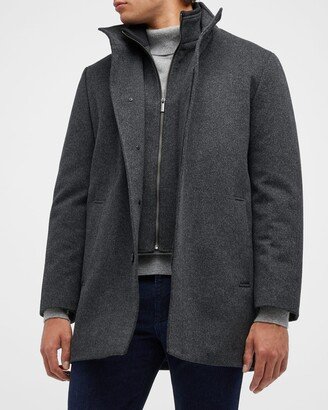 Men's Mont-Royal Car Coat with Bib