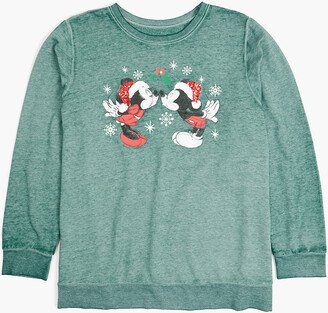 Disney Mickey & Minnie Graphic Sweatshirt