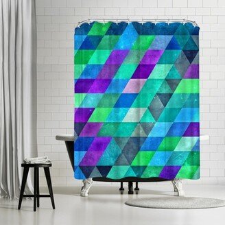 71 x 74 Shower Curtain, Drwwn Frwwn by Spires