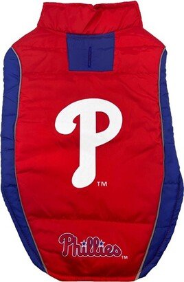 MLB Philadelphia Phillies Pets Puffer Vest