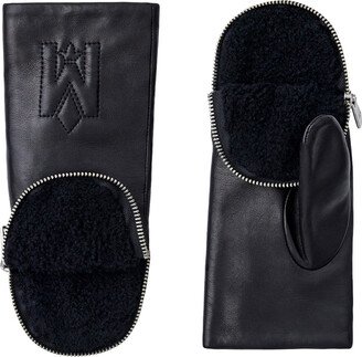 Tyresa Shearling-lined Mittens