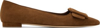 Brown Maysale Ballerina Flats