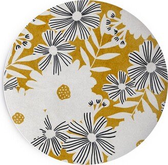 Salad Plates: Stacy - Mustard Salad Plate, Yellow