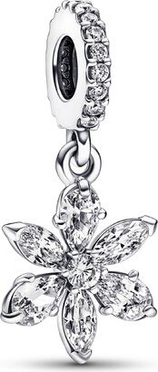 Cubic Zirconia Sparkling Herbarium Cluster Dangle Charm