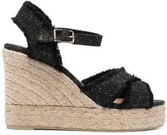 Bromelia wedge espadrilles