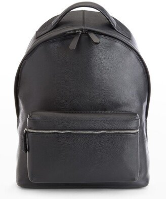 Personalized Leather Executive 13 Laptop Backpack