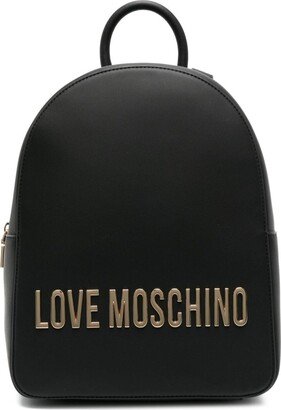 Small Logo-Lettering Backpack