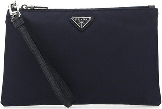 Navy Blue Re-nylon Pouch