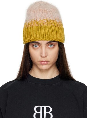 Yellow Nº70 Chiengora Beanie