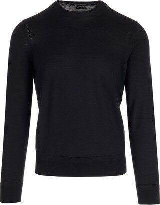 Crewneck Long-Sleeved Jumper-CG