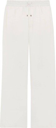 Drawstring Cotton Track Pants-AN