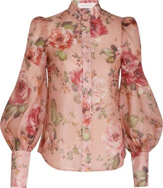 Luminosity Floral Blouse-AA