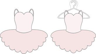 Tutu 1 With Or Without Hanger Cookie Cutter