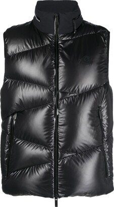 Zip-Up Padded Gilet-AL