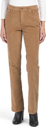 TJMAXX Corduroy Skinny Bootcut Pants With Center Front Crease For Women