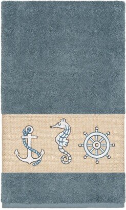 Easton Embellished Bath Towel - Teal