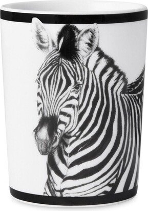 Zebra Porcelain Cup