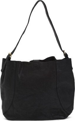TJMAXX Leather Hobo With Detachable Inside Pouch