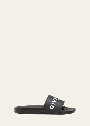 Men's Logo Pool Slide Sandals